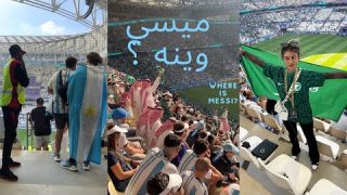 أجواء كأس العالم في قطر || تغطية مباراة السعوديه و الارجنتين || الدوحه 2022